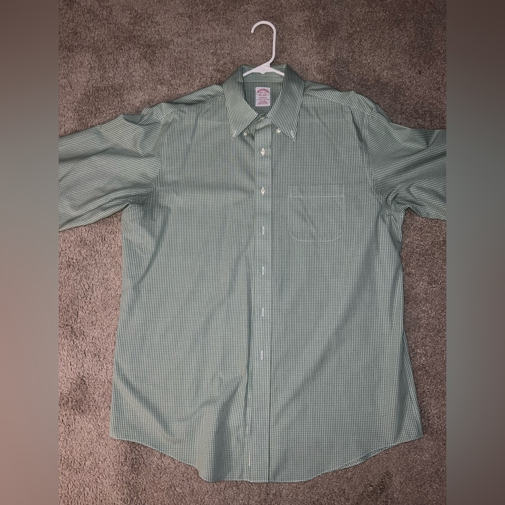 Mens Brooks Brothers Madison Dress Shirt